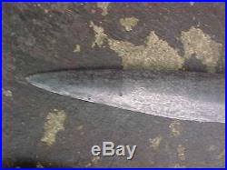 Antique Civil War Confederate Side Knife