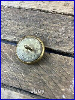 Antique Civil War Confederate Stippled C Cavalry Coat Button HT&B Manchester