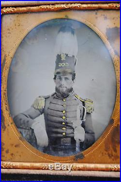 Antique Civil War Confederate Tintype Photo