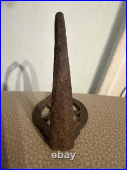 Antique Civil War Era Confederate Texas Star Pattern Iron Stirrup Found in TN