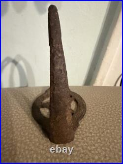 Antique Civil War Era Confederate Texas Star Pattern Iron Stirrup Found in TN