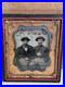 Antique Civil War Tintype of a Pair of Brothers Possible Confederate Uniforms