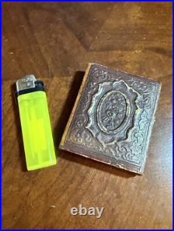 Antique Confederate CIVIL War Hat Tintype Soldier Gold Watch