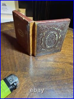 Antique Confederate CIVIL War Hat Tintype Soldier Gold Watch