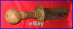 Antique Confederate Hand Forget Civil War Bowie Knife
