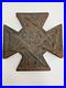 Antique Confederate States CSA Cast Iron Plaque