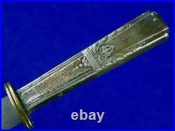 Antique Old US Civil War Confederate Dagger Memphis Tenn Merriman & Co. Knife