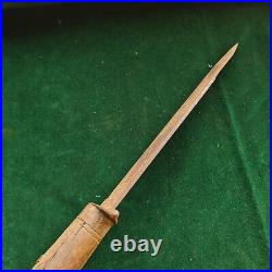 Antique Orig. American CIVIL War Era Confederate Fighting Bowie Knife Dagger