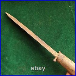 Antique Orig. American CIVIL War Era Confederate Fighting Bowie Knife Dagger