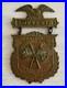 Antique Pin/back Souvenir of United Confederate Veterans Reunion, 1901 Civil War