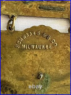 Antique Pin/back Souvenir of United Confederate Veterans Reunion, 1901 Civil War