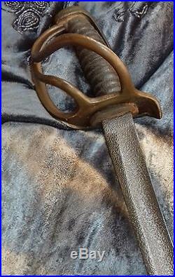 Antique Rare Confederate A Relic Civil War CSA Cavalry Sword