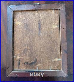 Antique c 1860s Civil War Era Pen Drawing PhotoYoung Confederate SoldierCadet