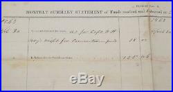 April 1863 Confederate Civil War Document Chaplain of 57th Georgia Vicksburg
