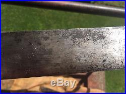 Authentic Civil War Confederate Blacksmith Made Bowie Knife CSA