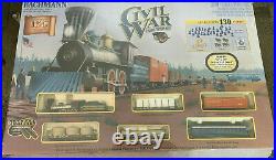 BACHMANN HO Civil War Train Sets Union & Confederate