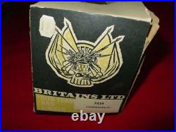 BRITAINS LTD Confederate GUN TEAM & LIMBER #7434 American Civil War Set (BOX)