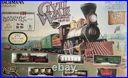 Bachman HO Civil War Confederate Train Set