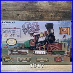 Bachmann, Civil War Confederate Train Set, HO Scale, 150th Anniversary, NIB