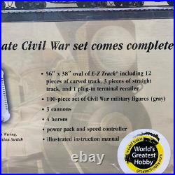 Bachmann, Civil War Confederate Train Set, HO Scale, 150th Anniversary, NIB