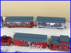 Bachmann/Hawthorne Village Civil War Confederate Express Train 67-pc Set CLEAN Bachmann/Hawthorne Village Civil War Confederate Express Train 67-pc Set CLEAN