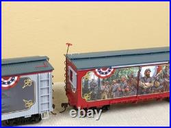 Bachmann/Hawthorne Village Civil War Confederate Express Train 67-pc Set CLEAN