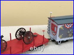 Bachmann/Hawthorne Village Civil War Confederate Express Train 67-pc Set CLEAN