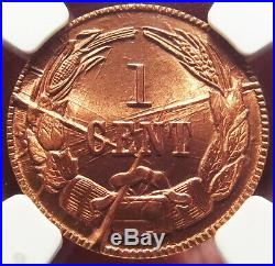 Bashlow Restrike 1861 Confederate Cent in Copper, MS68 NGC, CSA Civil War Token