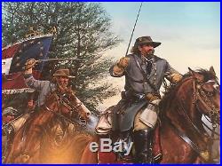 Battle Of Stones River John Paul Strain, CIVIL War Print Confederate
