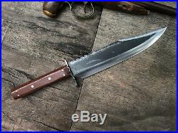 Big Custom Handmade Confederate CIVIL War Gaucho Classical Sheffield Bowie Style