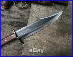 Big Custom Handmade Confederate CIVIL War Gaucho Classical Sheffield Bowie Style