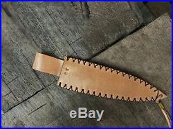 Big Custom Handmade Confederate CIVIL War Gaucho Classical Sheffield Bowie Style