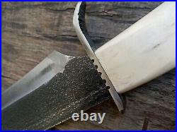 Big Custom Handmade Confederate CIVIL War Gaucho Cowboy Frontier Musso Bowie Edc