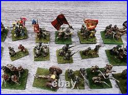 Big Lot Miniature Union & Confederate CIVIL War 15mm Painted Soldiers War Gamers