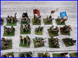 Big Lot Miniature Union & Confederate CIVIL War 15mm Painted Soldiers War Gamers