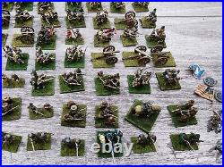 Big Lot Miniature Union & Confederate CIVIL War 15mm Painted Soldiers War Gamers