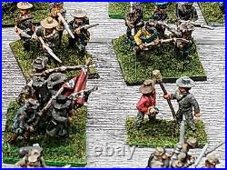 Big Lot Miniature Union & Confederate CIVIL War 15mm Painted Soldiers War Gamers