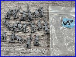 Big Lot Miniature Union & Confederate CIVIL War 15mm Painted Soldiers War Gamers