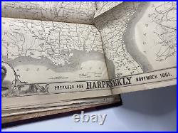 Bound Copies of Harper's Weekly 1861 Civil War Union & Confederate-Military-RARE