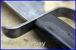Bowie Knife D-guar Saber CIVIL War Secession Confederate Army Carbon Forged