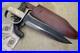 Bowie Knife D-guard Saber CIVIL War Secession Confederate Army Carbon Forged