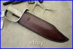 Bowie Knife D-guard Saber CIVIL War Secession Confederate Army Carbon Forged Bowie Knife D-guard Saber CIVIL War Secession Confederate Army Carbon Forged