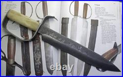 Bowie Knife D-guard Saber CIVIL War Secession Confederate Army Carbon Forged