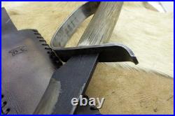 Bowie Knife D-guard Saber CIVIL War Secession Confederate Army Carbon Forged