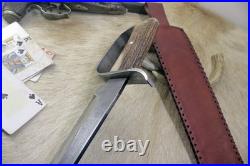Bowie Knife D-guard Saber CIVIL War Secession Confederate Army Carbon Forged Bowie Knife D-guard Saber CIVIL War Secession Confederate Army Carbon Forged