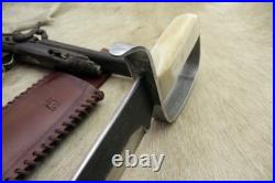 Bowie Knife D-guard Saber CIVIL War Secession Confederate Army Carbon Forged