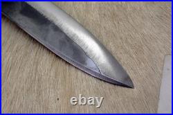 Bowie Knife D-guard Saber CIVIL War Secession Confederate Army Carbon Forged