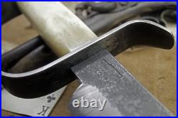 Bowie Knife D-guard Saber CIVIL War Secession Confederate Army Carbon Forged Bowie Knife D-guard Saber CIVIL War Secession Confederate Army Carbon Forged