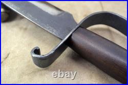Bowie Knife D-guard Saber CIVIL War Secession Confederate Army Carbon Forged
