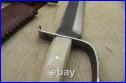 Bowie Knife D-guard Saber CIVIL War Secession Confederate Army Carbon Forged Bowie Knife D-guard Saber CIVIL War Secession Confederate Army Carbon Forged
